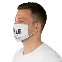 Load image into Gallery viewer, Creole Queen  Face Mask Gold lettering
