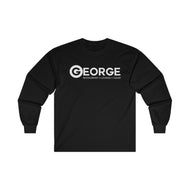 George of Hampton Black Long Sleeve Tee