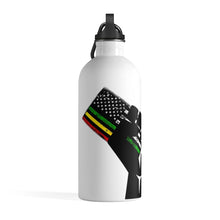 Load image into Gallery viewer, Black is Big Stainless Steel Water Bottle

