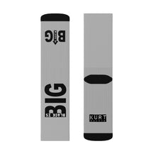 Load image into Gallery viewer, Black is Big Socks
