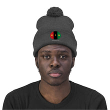 Load image into Gallery viewer, Pan Afrikan B.I.B. Pom Pom Beanie
