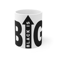 Black is Big Mug 11oz