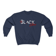 Load image into Gallery viewer, Positive Black Vibes Dark Crewneck Sweatshirt
