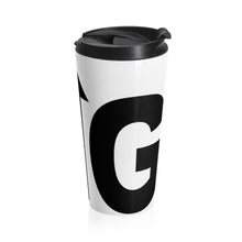 Load image into Gallery viewer, Black Is Big Stainless Steel Travel Mug

