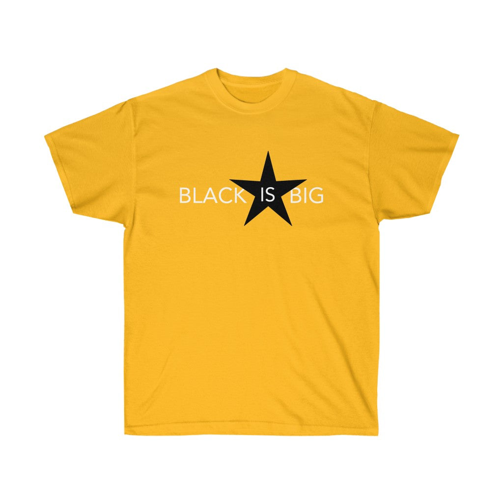 Black is Big Unisex Star Tee
