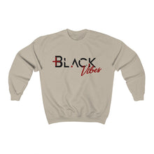 Load image into Gallery viewer, Positive Black Vibes Crewneck Sweatshirt
