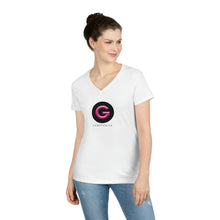Load image into Gallery viewer, Ladies&#39; GEORGE OF HAMPTON V-Neck T-Shirt
