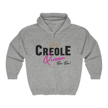Load image into Gallery viewer, Creole Queen  Full Zip Hooded Sweatshirt
