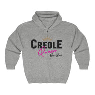 Creole Queen  Full Zip Hooded Sweatshirt