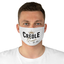 Load image into Gallery viewer, Creole Queen  Face Mask Gold lettering
