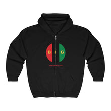 Load image into Gallery viewer, B.I.B. Logo Zip Hooded Sweatshirt
