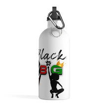 Load image into Gallery viewer, Black is Big Stainless Steel Water Bottle
