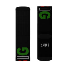Load image into Gallery viewer, Black is Big (Black) Sublimation Socks
