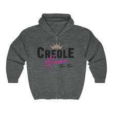 Load image into Gallery viewer, Creole Queen  Full Zip Hooded Sweatshirt
