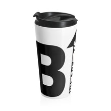 Load image into Gallery viewer, Black Is Big Stainless Steel Travel Mug
