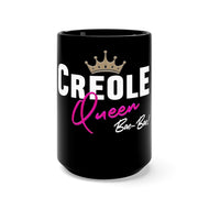 Creole Queen Black Mug 15oz