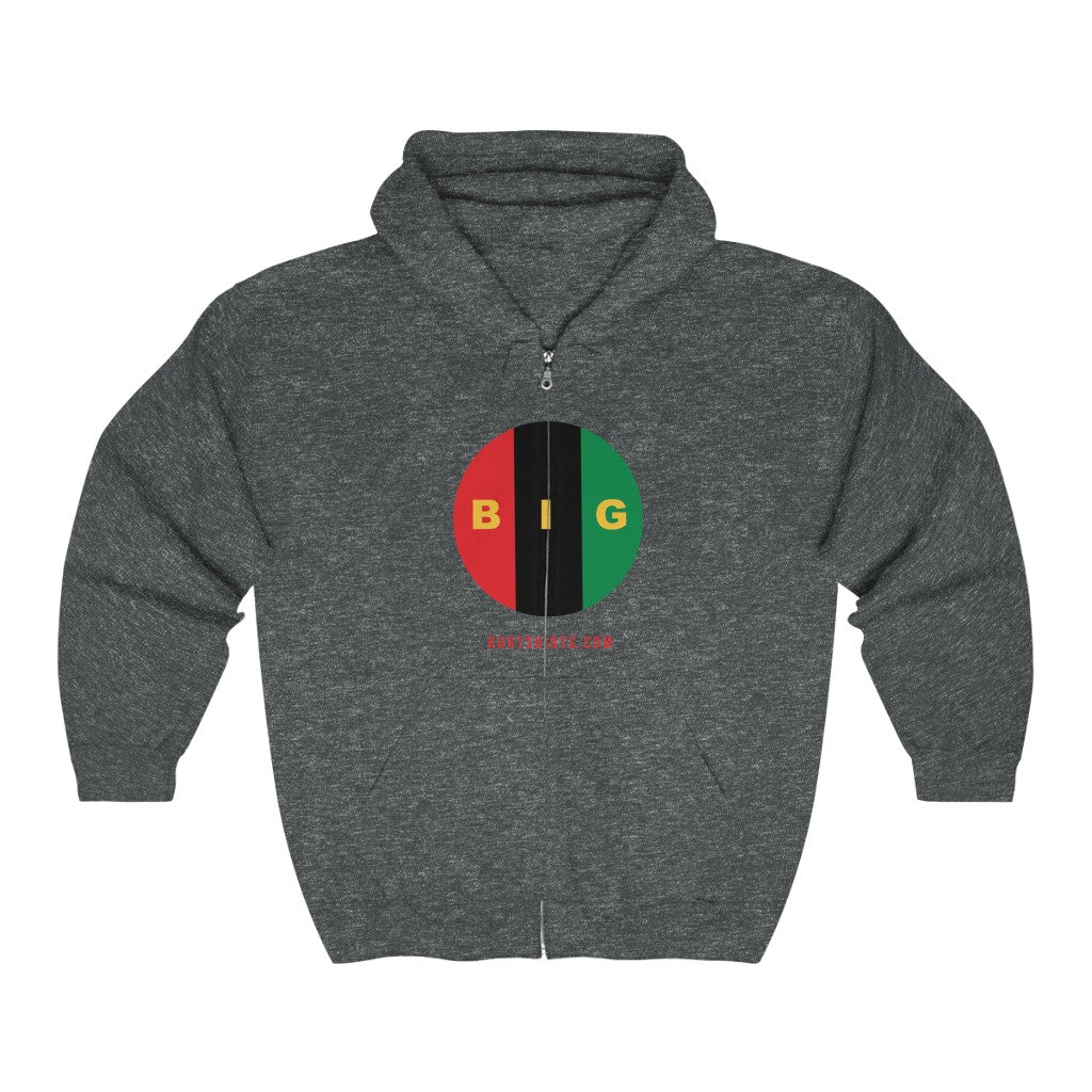 B.I.B. Logo Zip Hooded Sweatshirt