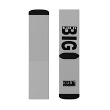 Load image into Gallery viewer, Black is Big Socks
