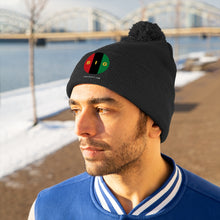 Load image into Gallery viewer, Pan Afrikan B.I.B. Pom Pom Beanie
