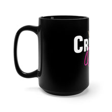 Load image into Gallery viewer, Creole Queen Black Mug 15oz
