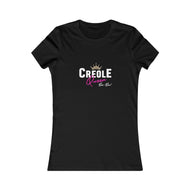 Creole Queen Women's Black Tee
