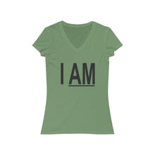 Load image into Gallery viewer, I AM Women's  V-Neck Tee
