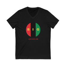Load image into Gallery viewer, B.I.B. Pan-Afrikan Woman&#39;s V-Neck Tee
