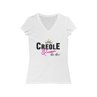 Creole Queen V-Neck Tee