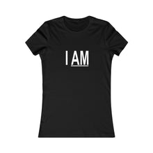 Load image into Gallery viewer, I AM Black Women&#39;s Fitted Tee
