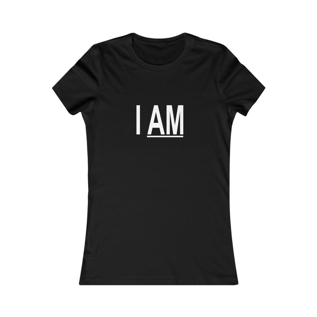 I AM Black Women's Fitted Tee